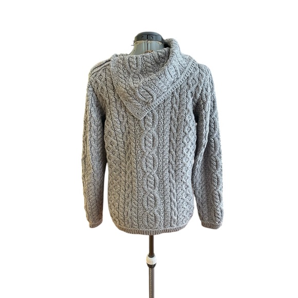 Aran sweater market merino sweater size M - Picture 6 of 10